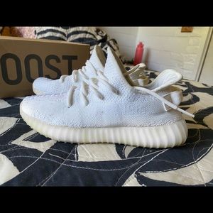 Authentic Yeezy Boost 350 V2 8 Men’s White Used